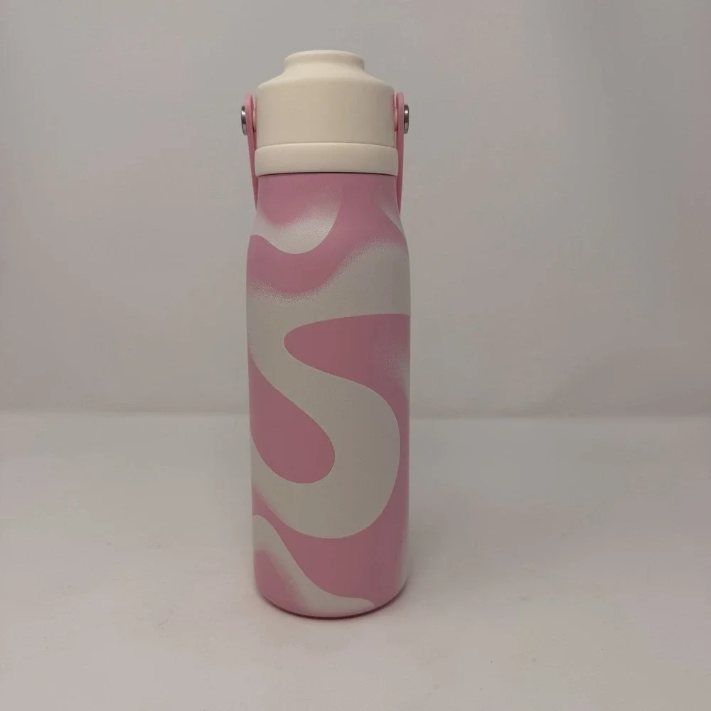 Starbucks Pink Drink 2026 Swirl Water Bottle 18oz Stainless Steel NWT